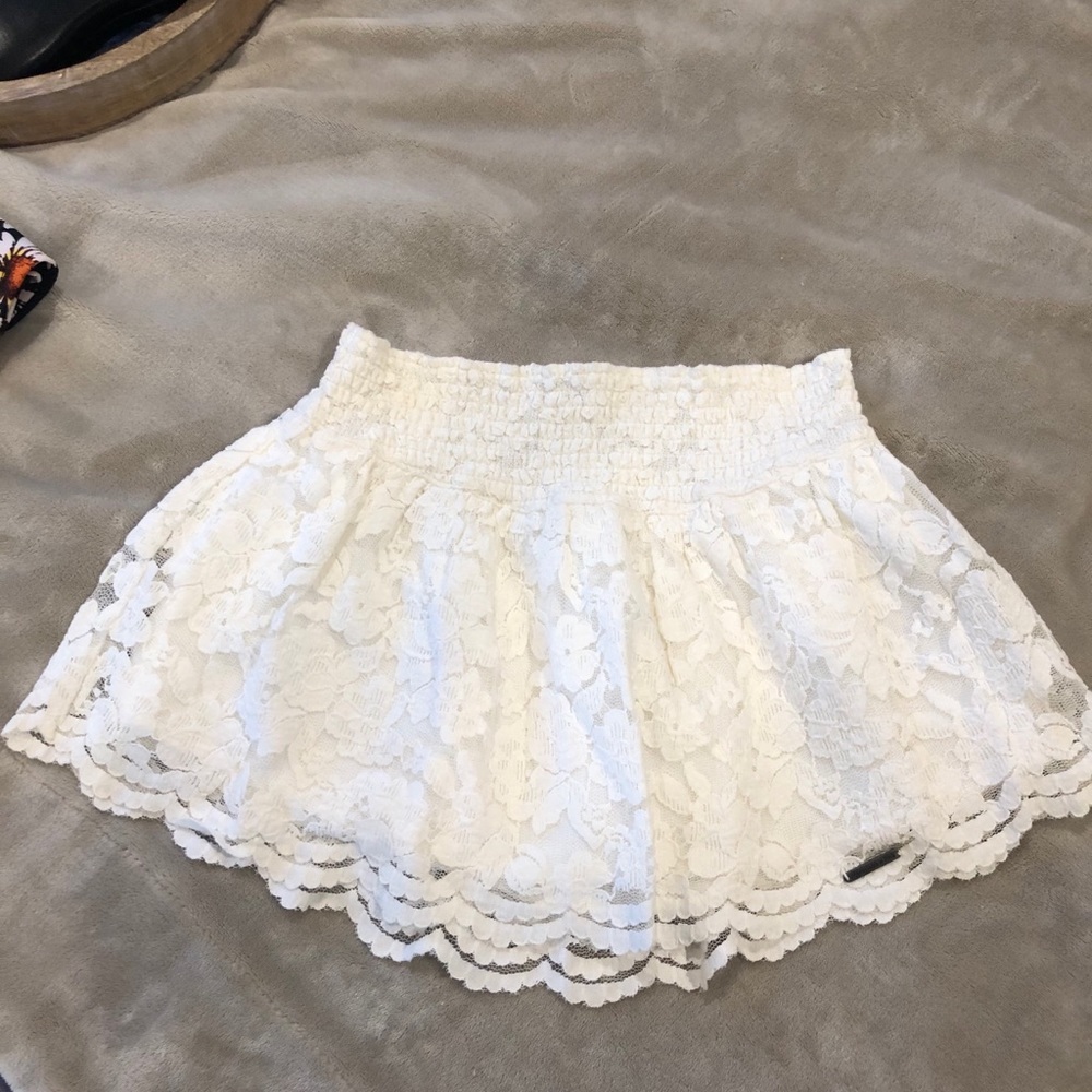 White Lace Skirt - image 1